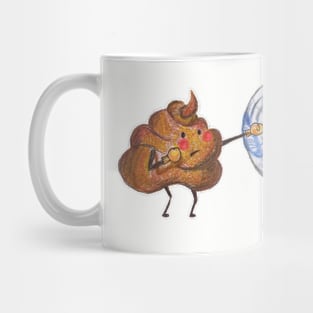 WallHello - Shit Hitting The Fan Mug